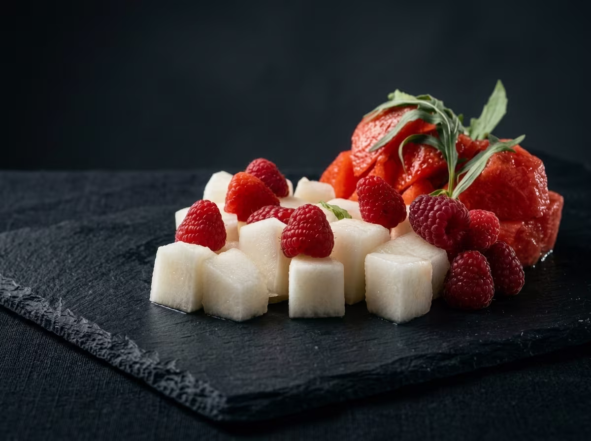 Фруктовое ассорти с виноградом